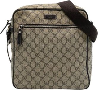 Gucci Pre-owned Cross Body Bags, female, Brown, Size: ONE SIZE Pre-owned Vintage Crossbody Bag