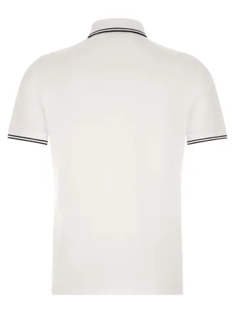 Stone Island Organic Cotton Piqu&eacute; Polo Shirt - white