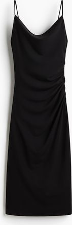 H&M Trägerkleid aus Interlock-Jersey - Schwarz
