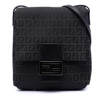 Fendi Pre-owned Fendi Zucchino Canvas Crossbody Ladies 2288 8BT075 JQ5 068