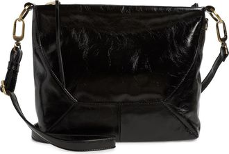 Hobo Marlow Medium Leather Crossbody Bag in Black at Nordstrom Rack