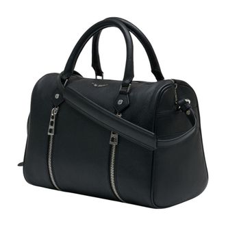 Zadig&Voltaire Womens Sunny Shoulder Bag Black Calfskin