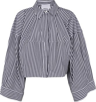 Erika Cavallini Semi Couture Blusa a righe