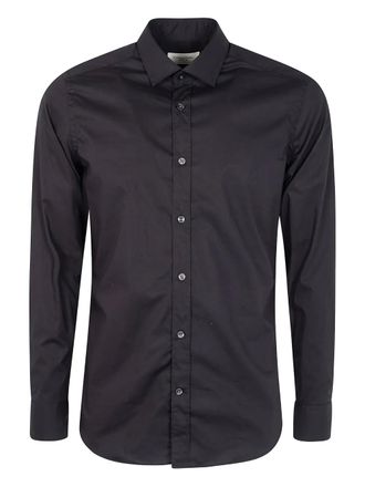 Tintoria Mattei button-up long-sleeve shirt - Black