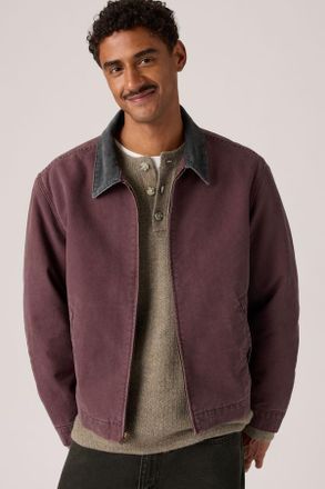 Levi's Castro Full Zip Lined Jacket - Hombre - XL - Marr&oacute;n / Allspice Sky Trk