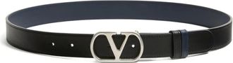 Valentino Garavani Cintura VLogo Signature 30mm - Nero
