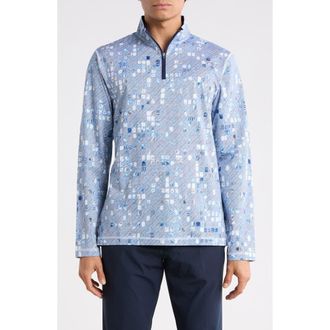 Bugatchi Long Sleeve Knit Sweatshirt in Classic Blue at Nordstrom Rack, Size Xxx-Large