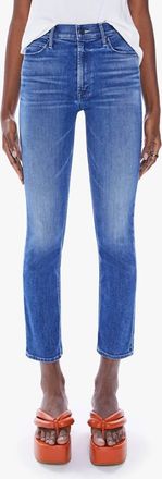 Mother Mid Rise Dazzler Ankle Jeans In Wish On