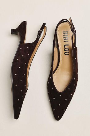 Bibi Lou Nomi Slingback Kitten Heels