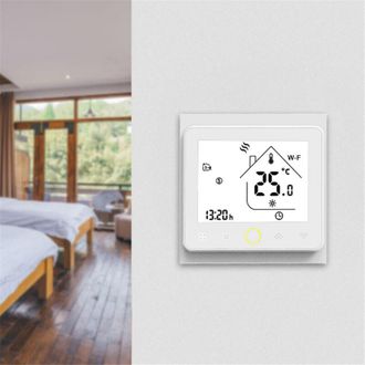 OEM Termostato Inteligente, Termostato De Calefacci&oacute;n, Termostato De Ambiente, Termostato Wifi Para Caldera De Gas, Compatible Con Alexa, Google Home, Bla