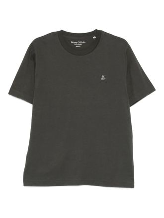 Marc O'Polo logo-print T-shirt - men - Cotton - S - Green