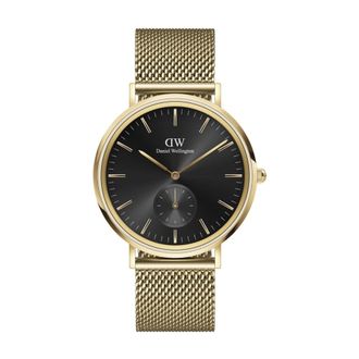 Daniel Wellington Gouden Multi-Eye Dameshorloge - Dames - Horloges - Geel - ONE Size - Accessoires