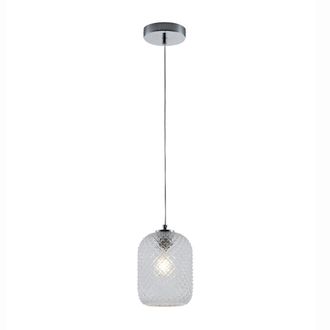 Luce-Ambiente-Design Suspensi&oacute;n Ashford en Vidrio Transparente 150x15 Cm