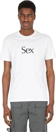 More Joy Classic T-Shirt - Heren - T-shirts - Wit - 2XS - Katoen - Tops