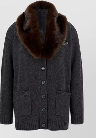 Lauren Ralph Lauren cashmere wool fitted jacket