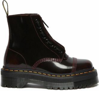 Dr. Martens Leren boots met platte hak