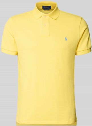 Polo Ralph Lauren Regular Fit Poloshirt aus reiner Baumwolle in GELB, Gr&ouml;&szlig;e XXL
