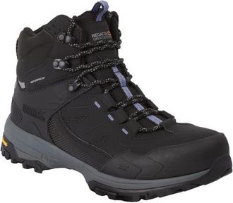 Regatta Regen Walking Boots in Black And Lilac Bloom at Nordstrom, Size 10