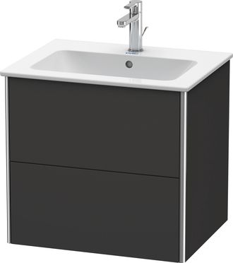 Duravit Duravit Xsquare Mueble Bajo Lavabo Suspendido, 2 Cajones