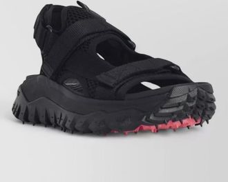 Moncler trailgrip vela polyamide sandals open toe