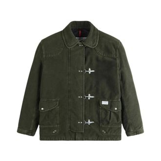Fay 4 Ganci Jas - Heren - Jassen - Groen - Maat: XL Katoen