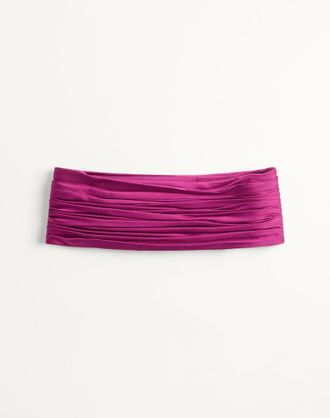 Valentino Satin Cady Belt Wo