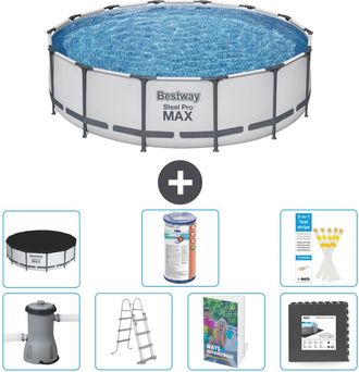 Bestway Piscina Bestway Steel Pro Max Redonda - 427x122 Cm - 8-piezas S563