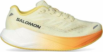 Salomon Womens Aero Blaze 3 Running Shoes In Transparent Yellow/white