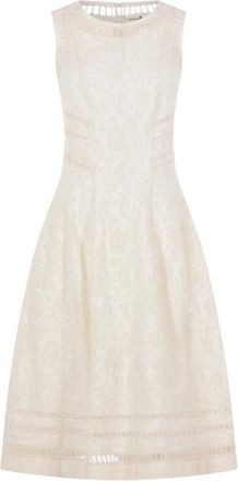 Ermanno Scervino Floral Panelled Dress