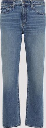 Ralph Lauren Purple Label Jeans dritti a 5 tasche con etichetta viola Ralph Lauren
