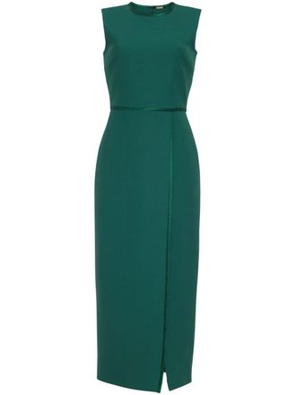 Adam Lippes Abito midi Nello - Verde