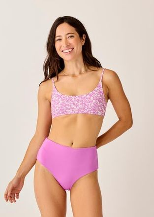 Carve Designs Erin Reversible Bottom in Fleur/violet at Nordstrom, Size X-Large