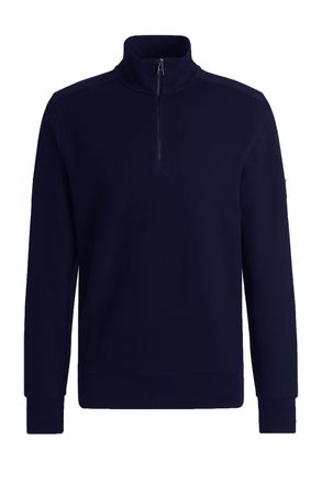 HUGO BOSS Mens H-sidney 59 Knitwear Dark Blue - Size Large