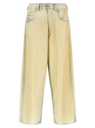 Diesel Beige Relaxed Jeans