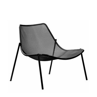 Emu Round Loungesessel, schwarz