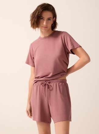 Miiyu Womens Brushed underside supple lounge short