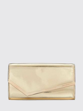 Jimmy Choo London Mini bag Emmie in pelle verniciata con tracolla a catena amovibile