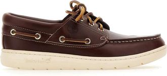Timberland Portofino Pier Bootschoenen - Heren - Bootschoenen - Rood - 40 1/2 EU - Leer - Schoenen