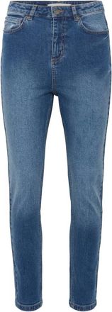 Kaffe Jeans Willow HW Slim Fit - - Jeans - Donna - Blu - W32