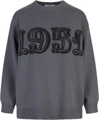 Max Mara Mujer, Jerseys, Gris, Talla: L