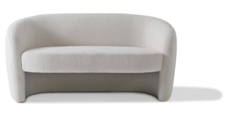 Kardiel Miranda 60 Fabric Sofa, Blanc Boucle