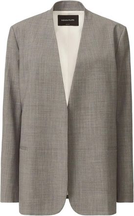 Fabiana Filippi Giacca con scollo a V - 8179 GREY