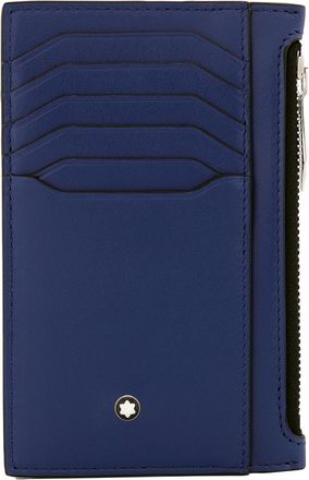 Montblanc Blue Leather Meisterstuck Pocket Holder 8CC
