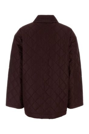 Prada Womens Grape Re-Nylon Jacket Granato Giubbini