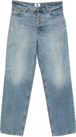 Haikure Five-pocket Paint-splatter Jeans