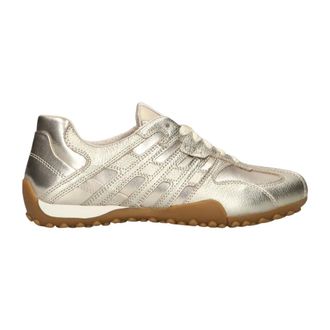 Geox Schoenen, Dames, Geel, 40 EU, Leer, D Snake Original