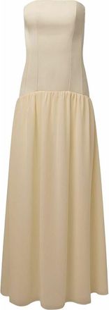 WeWoreWhat Strapless Corset Gown in Ivory at Nordstrom, Size 6