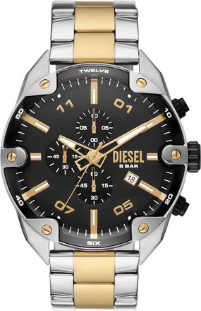 Diesel Spiked Stainless Steel Watch - Timeframes - Man - Silver