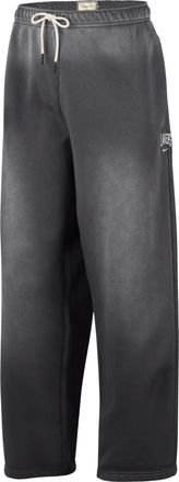Nike Los Angeles Lakers Standard Issue Nike Mens Fleece Open-Hem Basketball Pants in Grey | II5352-099