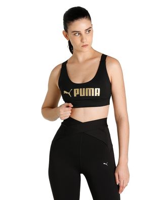 Puma Puma Mid Impact Model Sports Bra Puma Fit Bra